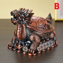 인테리어 소품 금속 재떨이 빈티지 재떨이, B, 1개