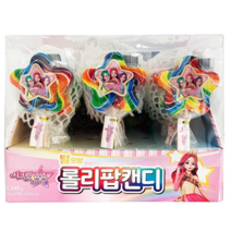 시크릿쥬쥬 별모양 롤리팝 캔디 24p, 1440g, 1개