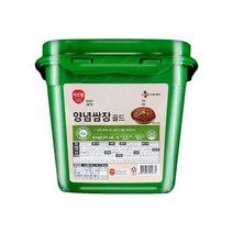 이츠웰 업소용 양념쌈장 고기쌈장 소스 고기 만능 6.5kg 매콤쌈장 찌개 CJ제일제당 밥도둑 양념쌈장 양념장