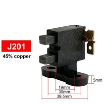 자가발전기 휴대용 소형 가정용 산업용 캠핑용 가솔린 디젤 제너레이터 비상발전기 jumpasit 2kw - 모터 5kw 베이클라이트 카본 브러시 5x6 홀더 j164 j201, 표준 j201