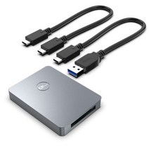 UTHAI C78 CFexpress 카드 판독기 USB3.1 Gen2 유형 B C 어댑터 지원 CFE 메모리 카드 128G 256G 512G USB3.0 SLR 용 케이블 포함