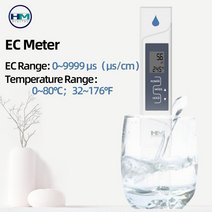 HM 디지털 AP-2 EC 미터 2 in 1 EC 온도 수질 자동 보정 전기 전도도, 협동사