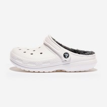 에이비씨마트 [ABC마트/공용] 크록스 털신 클래식 라인드 클로그 CRS203591 화이트/그레이