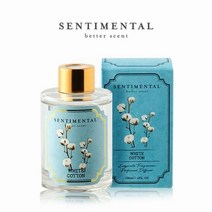 [센티멘탈] 센티멘탈 디퓨저 SK시리즈 화이트코튼 120ml 기본, 상세페이지 참조
