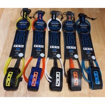 FCS / OCEAN & EARTH 서핑용 리쉬 모음 서핑용품, 무릎9피트, 블루