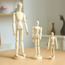 원목 구체관절인형 관절목각인형