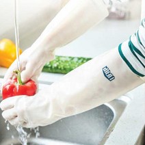 [라이펍] 옴니 고무장갑 5세트 (두꺼운 니트릴 식품용 요리용 고무장갑), 소(S)