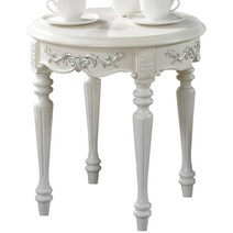 가구대장 클라라 W500 엔틱 원형 테이블 CL-2, 단품