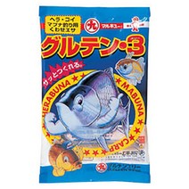 마루큐 글루텐 3 떡밥, 40g, 3개입