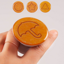 요즘 핫한 잇템 달고나톡 달고나 그립톡 (4개세트) - 랜덤발송