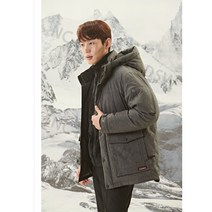 레드페이스_평촌점_ 남자다운재킷 이월단독 75%세일 평상복이나 아웃도어 활동에 따뜻함 콘트라멜란웜다운하프재킷