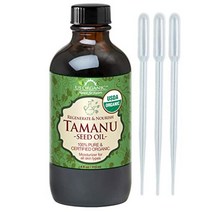 보라지 씨 오일(18 gla) (2 oz(56 ml)), 타마누, 4fl oz(1팩)