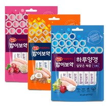 하림펫푸드 밥이보약 CAT 하루양갱 3종(체중 헤어볼 웰빙), 단품