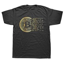 기념주화 비트코인선물 모형소품Bitcoin Shirt Cryptocurrency Miner BTC Crypto Design Punk Money Coin, 08 BLACK_04 L