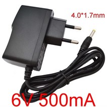 오므론 혈압계 어댑터 충전기1pcs 6V 0.5A 500MA AC DC 전원 어댑터 충전기 OMRON I-C10 M4-I M2 M3 M7 M10, 01 EU