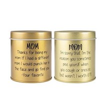 가정과 여성을 위한 10가지 향이 담긴 20팩 강한 향초 선물 세트 아로마테라피 소이왁스 유리병 캔들, 골드 2팩