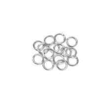 공예 부속 34 5 6 7 8 10 12mm 점프 링 스플릿 커넥터 Diy 쥬얼리 찾기 액세서리 만들기 도매 용품 200, 04 Rhodium_02 4mm