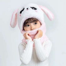 트래퍼햇 방한모자 귀달이모자 모자머플러 유아털모자 아동 카카푸푸 귀여운 털모자, KT06