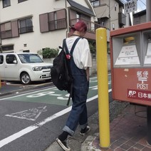 [Myshe]남자 멜빵 청바지 루즈핏 캐주얼 바디슈트 QJJ329LTT329BD02