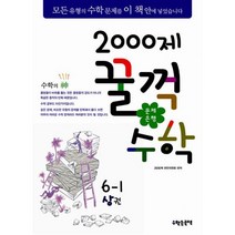 문제은행 2000제 꿀꺽수학 6-1 상권 : 2013년