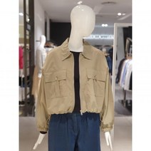 올리브데올리브 밑단스트링 크롭 집업 점퍼 YW4SM559 (581881 )