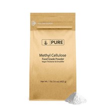 Pure Original Ingredients 메틸셀룰로오스 0.5kg1파운드 Always & Thickener 유화제 식품 등급