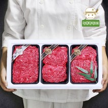 나주한우 1등급 불고기 3종 선물세트 1.5kg, 단품