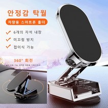 차량용 스마트폰 홀더 핸드폰스탠드 자동차 폰클립, 실버*2개