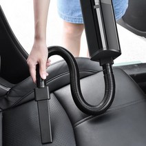 실린더 청진기 40% Dropshipping!!120W 12V 휴대용 홈 자동차 자동 습식 건식 이중 사용 진공 청소기 먼지 떨이, 02 White