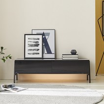 모드 흑경 1200 TV 거실장 LED형