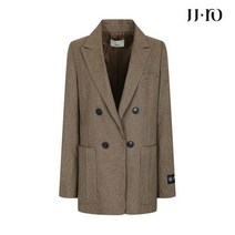 JJ지고트 JJ.ro 울 체크 테일러드 재킷 GLAA0JKR3