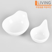 깜끔한 도자기 국물 덴다시 튀김양념 그릇 일식 장국 돈수이 튀김양념 그릇 [옵션선택] 한정식 한식 튀김 소스 그릇, ★로코 하이본 도자기 덴다시 소 + 중☆
