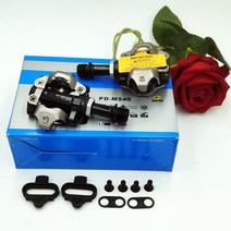 시마노 M520 잠금 페달 산악 자전거 시마노 M540 페달 잠금 조각 산 자체 잠금 페달, 01 M540 Black