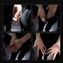 마술카드 마술트럼프 신기한 카드 재미 있은 마술사 트릭 돈 동전 사라지는 장치 도구 1 개/몫, 01 Black