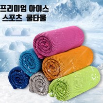 호쿠호니 땀수건 건식스포츠타올 쿨 쿨링 등산 페이스 홈트 냉감, 그린