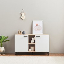 낮은 이케아 틈새 수납장 릭스훌트 에케트 2도어 베란다 틈새장 1000, 그레이