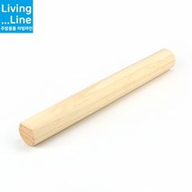 KT 국산 나무 홍두께 반죽 밀대 밀가루 국수 밀대 손칼국수 만두피 쿠키 베이킹 롤러 수제비 피자도우 밀가루반죽