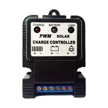6V/12V Auto Solar Panel Charge Controller LED Indicator PWM Battery Charger Regulator For Home Impro, [01] 10A