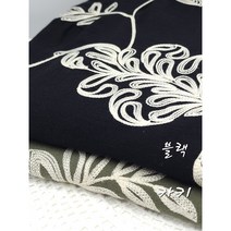 면100% 자수 원단 마띠아스 2종, 카키