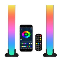 거실 스탠드조명 장스탠드 조명 플로어스탠드 led 플로어 램프 rgb 데스크탑 다채로운 분위기 음악 야간 스트립 와이파이블루투스 스마트 앱 제어 실내 다채로운 dec 램프, 와이파이 모델, USB 인터페이스