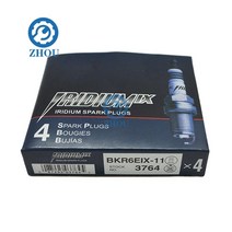 점화 예열 플러그 bkr6eix-11 3764 아우디 시보레 닷지 램 지프 렉서스 미쓰비시 닛산 플리머스 폰티악 자제 도요타 용 이리듐, 10개