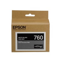 엡손 T760 정품 잉크, 매트검정(T760800), 1개