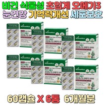 눈건강 100% 비건제품 EPA DHA 함유 유지 기억력 개선 불규칙한 식습관 성장기 청소년 수험생 가사노동 육아 주부 아내 장시간 컴퓨터 사용자 중년층 _ 92062799EA