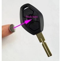 대쉬보드 크리스탈 자동차 로고 엠블럼 버튼 스티커 5 개묶음 3D 10mm 11mm 12mm 폭스 바겐 스코다 아우디 BMW M 폴딩 키, 3.For BMW 11mm