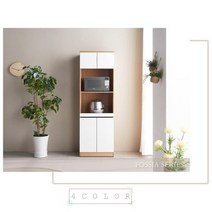 20평 30평대 높은 주방가구 밥솥 렌지대 레인지대, 색상_멀바우화이트, 멀바우화이트
