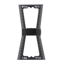 미스터죠 알루미늄 목공 도브테일 마커 지그 마킹지그 상자 조립 무볼트 DIY 인테리어 수공구 MR-DM01, 미스터죠 도브테일 마커 MR-DM01