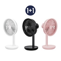 1+1 샤오미 SOLOVE 탁상용 선풍기 F5/ 총 2개 발송/ 빠른출고, 블랙