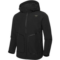 다이나핏 정품 블랙 색상 활동성 우수한 후드 일체형 남성 스포츠 자켓 YMU21129Z1