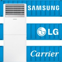 삼성 LG 캐리어 스탠드 냉난방기 냉온풍기 냉난방겸용 15평 16평 18평 19평 20평 23평 25평 20평 40평 60평 80평 인버터 업소용 사무실 상가 창고 공장 회사, 삼성-스탠드 냉/난방기-기본형-18평(220v)