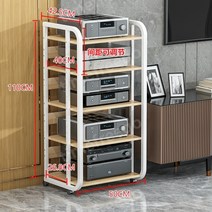 오디오장식장 오디오장 거실장 다층 선반 캐비닛, E